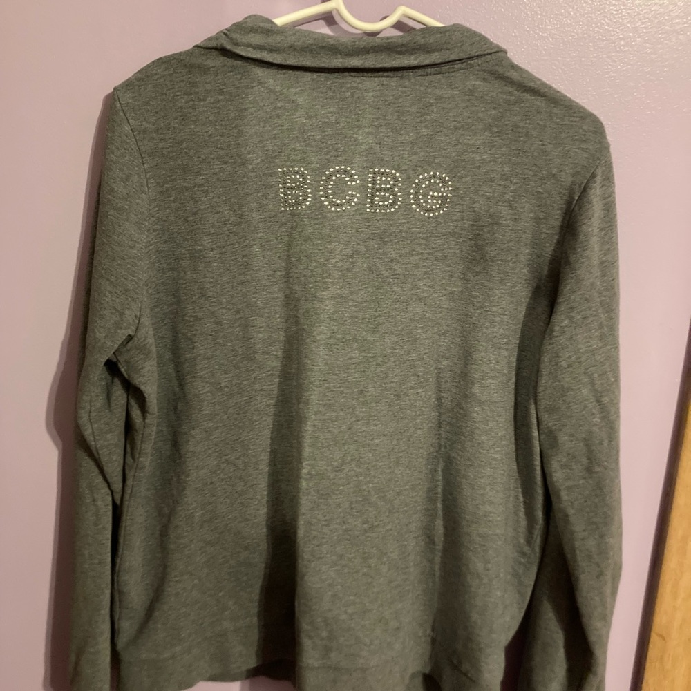 BCBGMaxazria Zip Up Sweatshirt